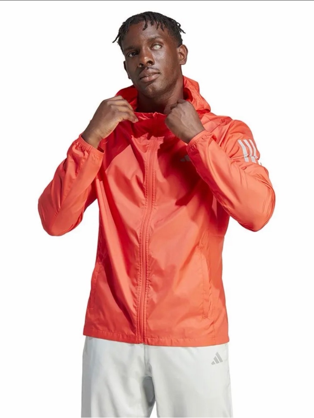 adidas Men’s High-Visibility own the run running jacket
